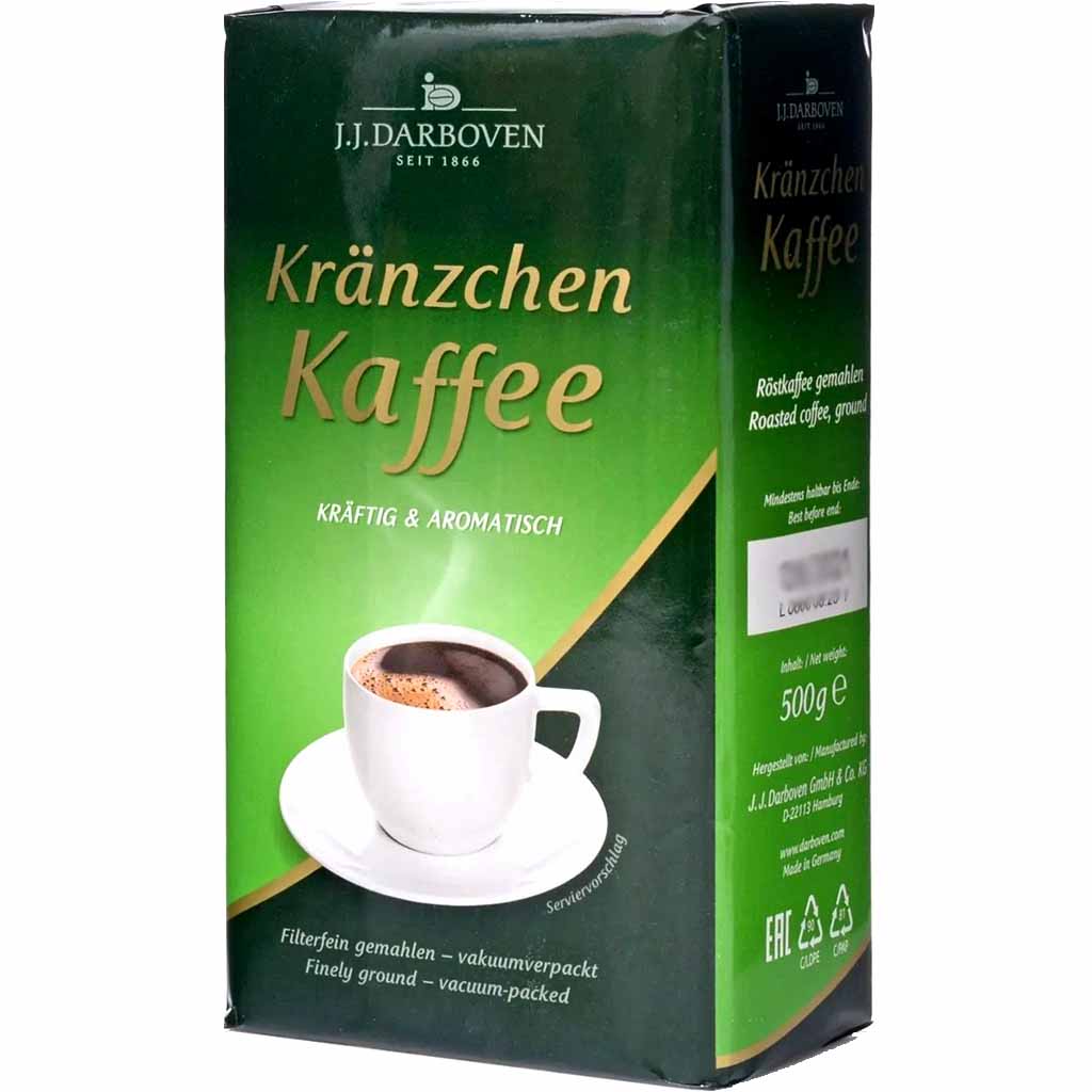 Kränzchen Kaffee Filterkaffee 500g MHD:30.8.24