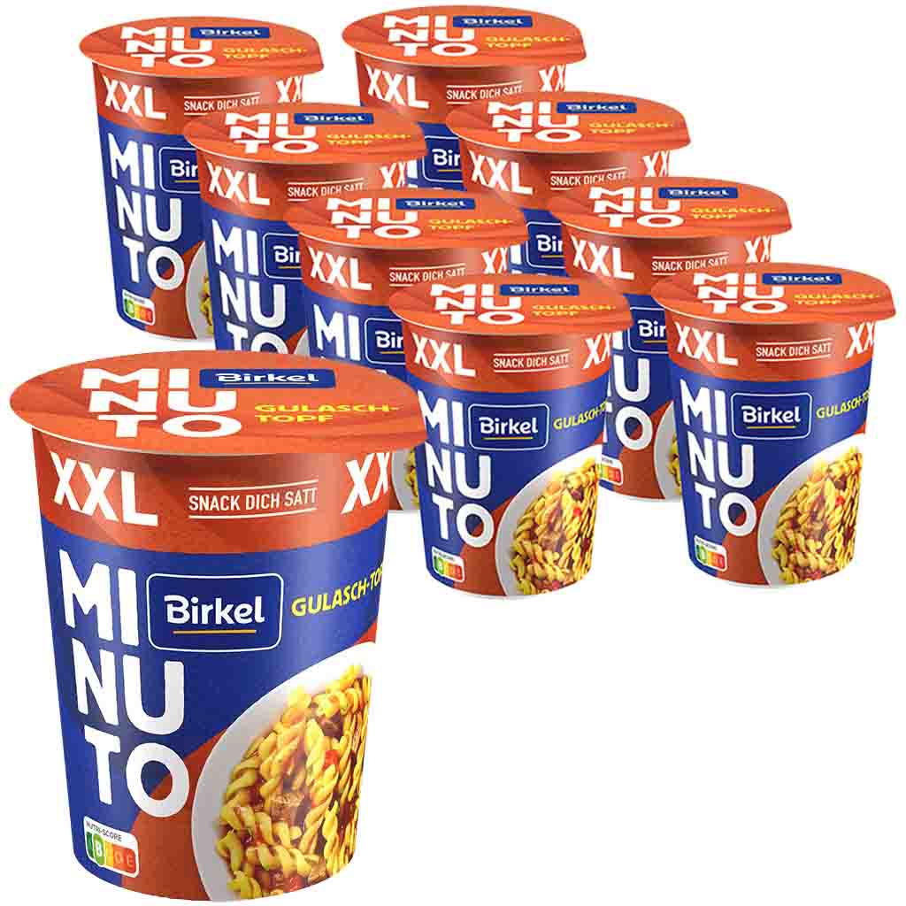 Birkel Minuto XXL Gulaschtopf 8x80g=640g MHD:31.3.24