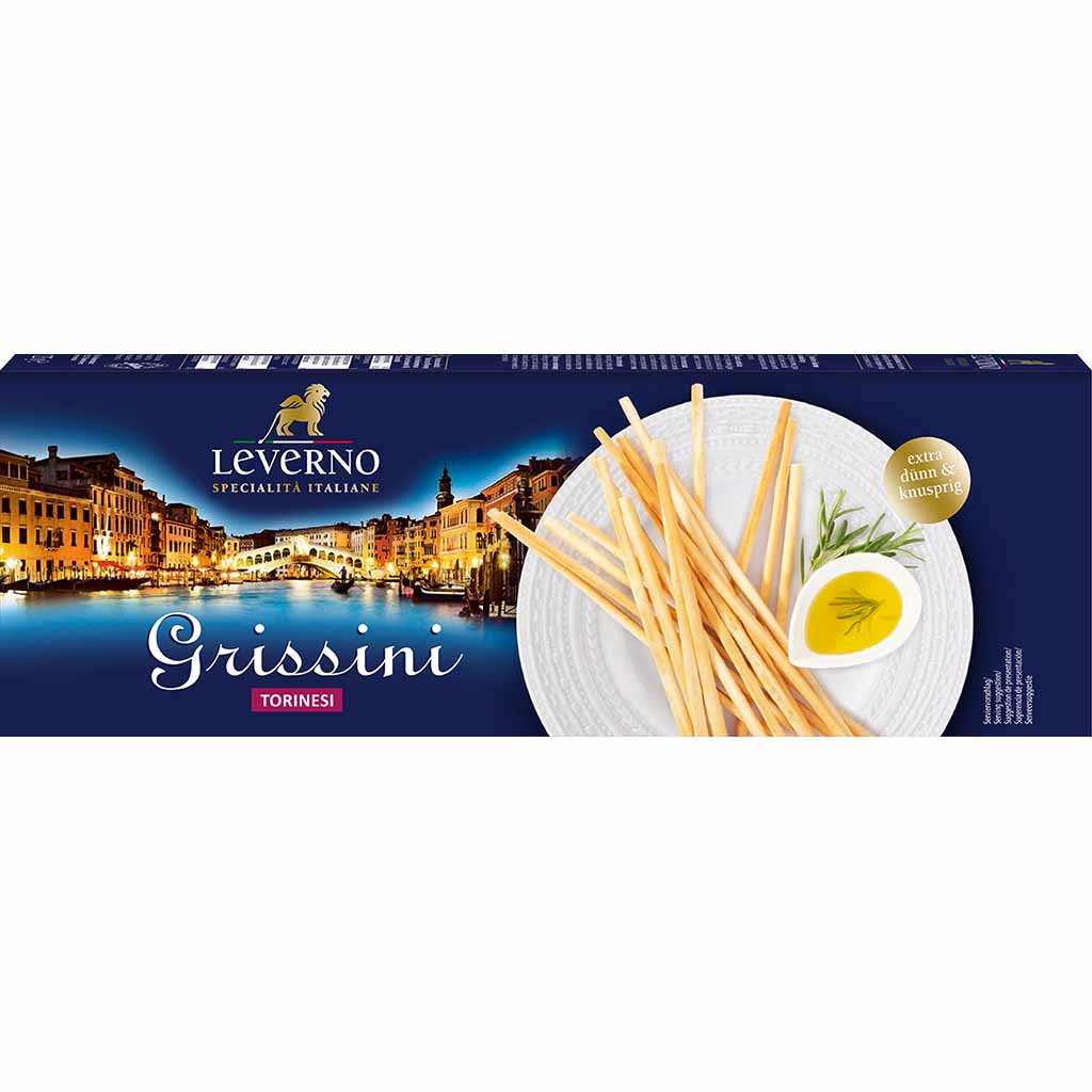 Leverno Grissini Torinesi 125g MHD:27.2.24