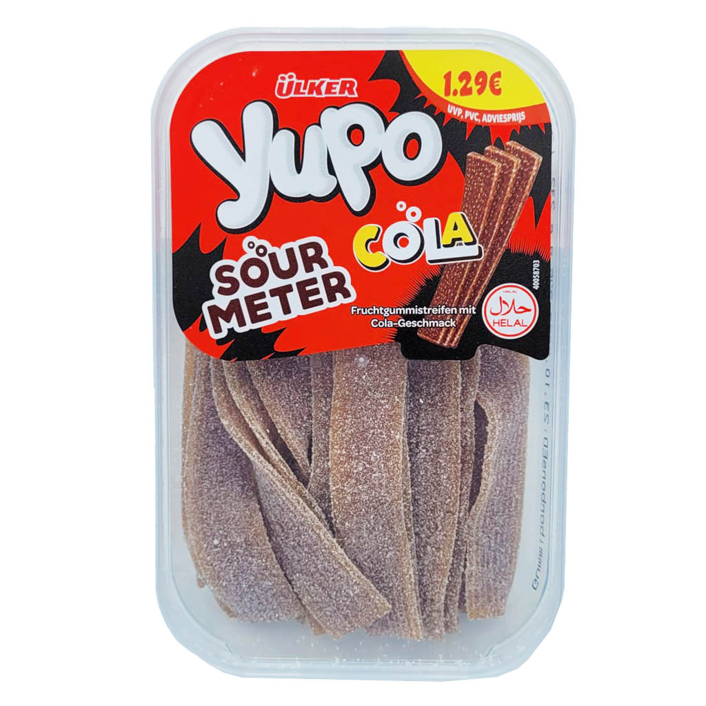 Ülker Fruchtgummi Sour Meter Cola Geschmack Helal 225g MHD:11.12.23